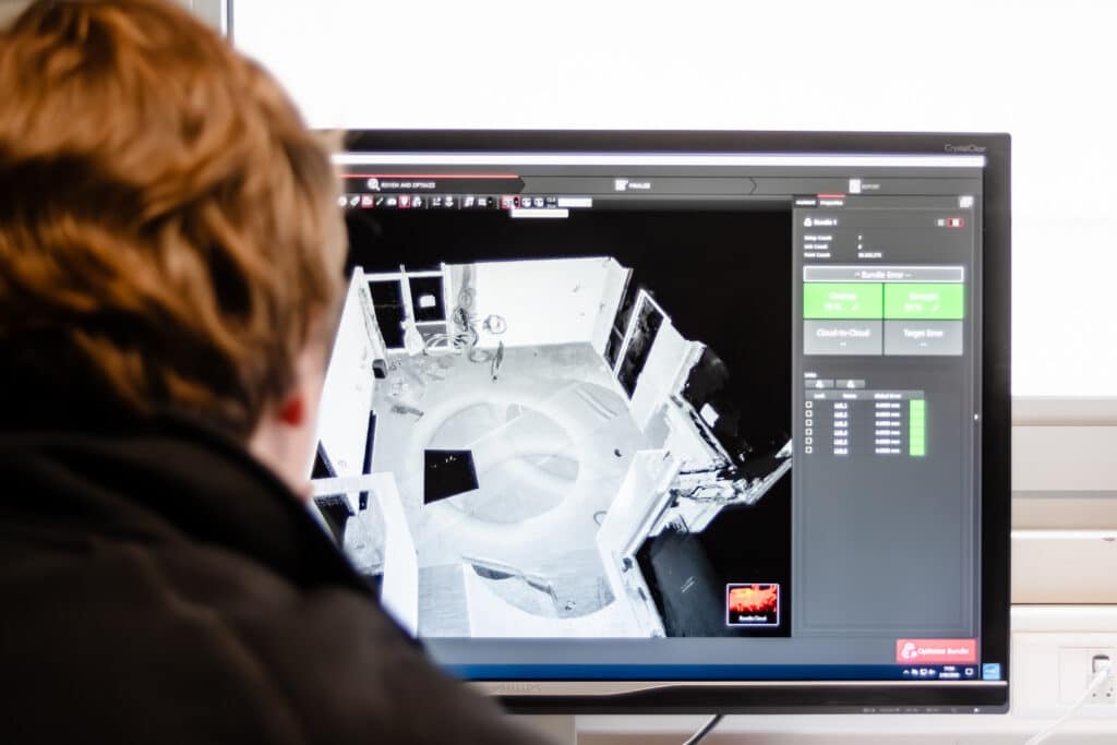 Lefever Binnenhuisinrichting exploite au maximum les capacités du scanner laser Leica BLK360 G2 4